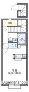 レオネクストフェリーチェ2号館【204号室】の間取り