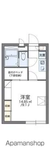 レオパレスサマールK【207号室】の間取り