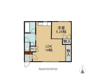 富士第一マンション【102号室】の間取り