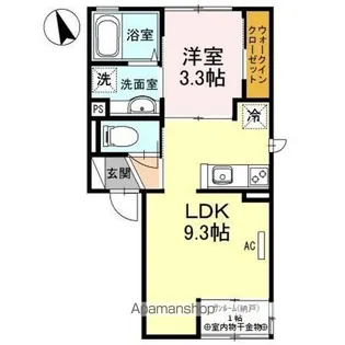 GLORIA【2階】の間取り