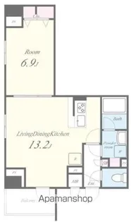 JPT RESIDENCE【2階】の間取り