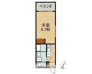 EMIGRANT【101号室】の間取り