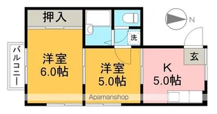 梅西コーポ【2階】の間取り