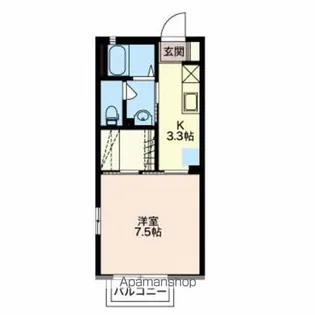 ディアスベアート【1階】の間取り