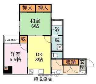 メゾン日経【2階】の間取り