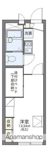 レオパレス松任【1階】の間取り