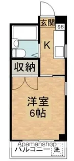 メゾン類光【4階】の間取り