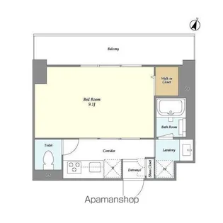 KDXレジデンス千葉中央EAST【5階】の間取り