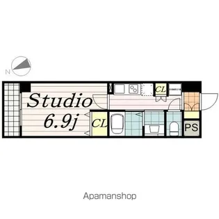 千葉ポートイースト【2階】の間取り