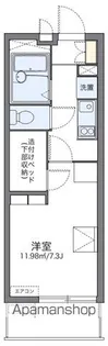 レオパレスITO【1階】の間取り