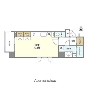 ORSUS浅草【3階】の間取り