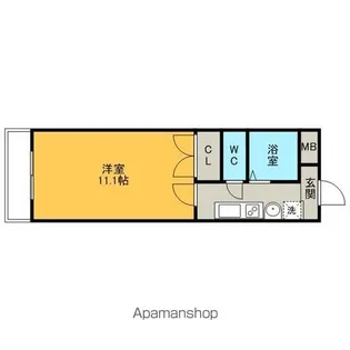 プランドール・旭【2階】の間取り