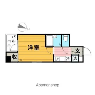 ルリオン両国【4階】の間取り