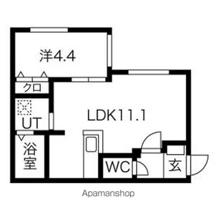 fika(フィーカ)【4階】の間取り