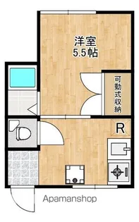 アメニティ中野坂上【208号室】の間取り