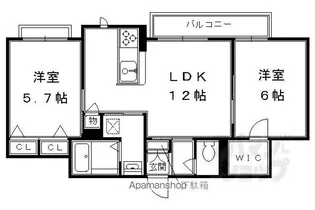 SHA MAISON REPOSER【1階】の間取り