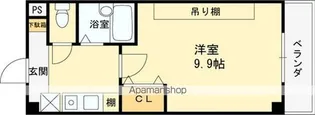 桜ヶ丘晴楽館【1301号室】の間取り
