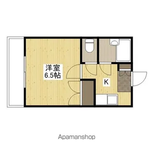 新庄リバービル【2階】の間取り