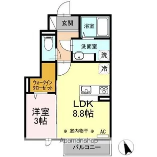 ELVITA【1階】の間取り