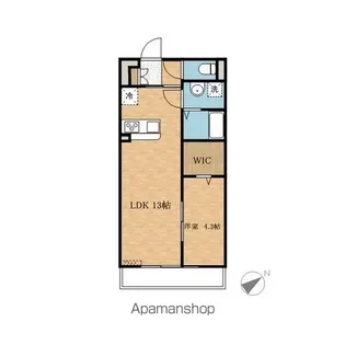 リブリ・VALENCIA【1階】の間取り