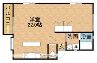 エスポワヒルズ【1階】の間取り