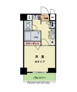 ル・ソレイユ21【5階】の間取り