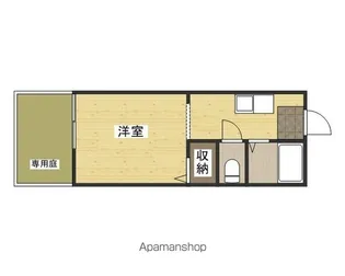 キャッスル21【1階】の間取り