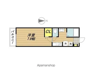 ボヴィ・ガーデン 【1階】の間取り