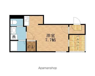 ハーモニーテラス今福西Ⅱ【3階】の間取り