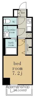 S-RESIDENCE名古屋菊井aline【4階】の間取り