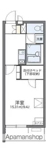 レオパレスサントラップミナミ【301号室】の間取り