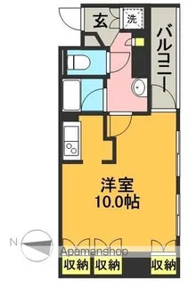 東京都杉並区和泉2丁目【マンション】の間取り