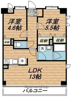 メゾン ド フィルズ【506号室】の間取り