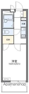 レオパレスエミネンス28【304号室】の間取り