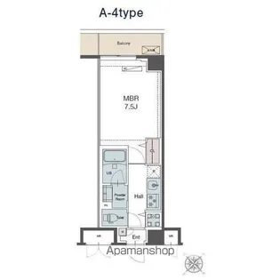 ラグゼナ八千代台【3階】の間取り