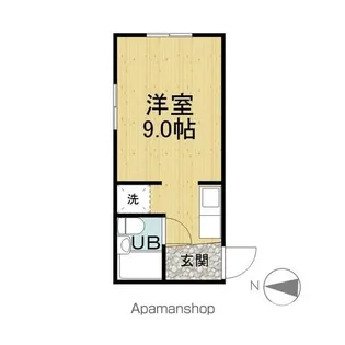 ベルトピア西学園【204号室】の間取り