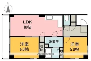ビラシャレル【3階】の間取り