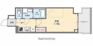 SーRESIDENCE江坂LIBLE【10階】の間取り
