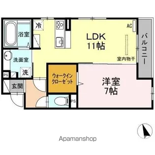 コンフォール コート【3階】の間取り