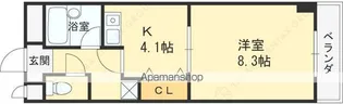 AUBE918【603号室】の間取り
