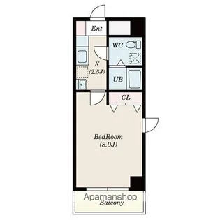 愛知県名古屋市千種区今池5丁目【マンション】の間取り