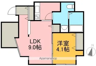 S-FORT北円山【7階】の間取り