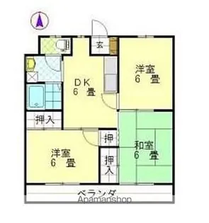 藤マンション【306号室】の間取り