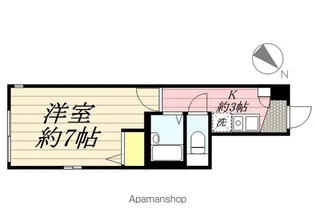 CLK富士見台【1階】の間取り