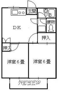 チアフルハウスナカシマ【202号室】の間取り