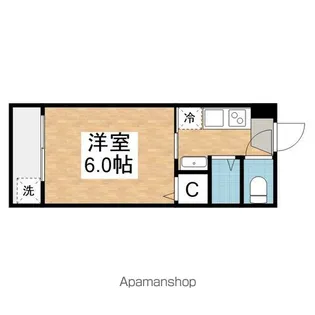 愛知県名古屋市千種区千種3丁目【マンション】の間取り