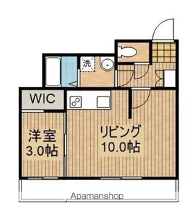 リバーコート清武【1階】の間取り