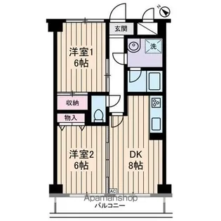 プラスパ小山【3階】の間取り