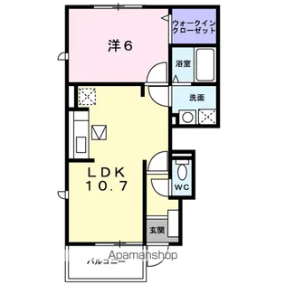 サンライズ Ⅱ【1階】の間取り