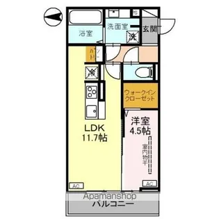 FELICITY【3階】の間取り